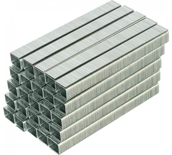 Изображение товара Скоба (5000 шт; 11.2х13 мм; 1.2х0.6 мм) для пневматического степлера MATRIX 57658