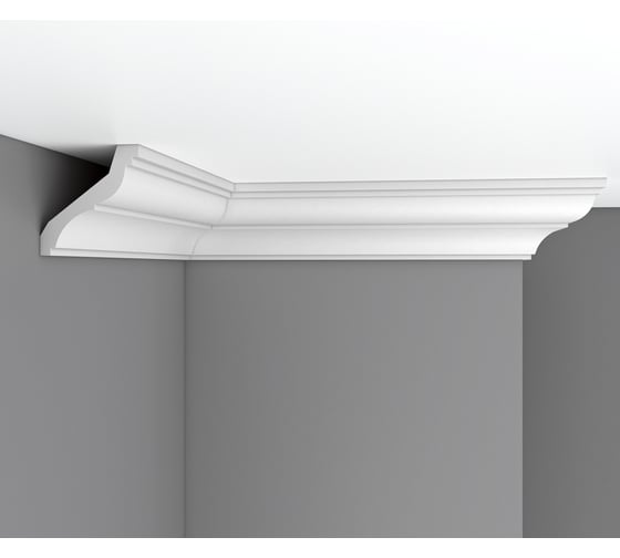 Изображение товара Гибкий плинтус Decomaster 80x85x2400 мм 96120F