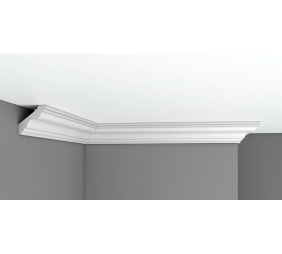 Изображение товара Гибкий плинтус Decomaster 50x50x2400 мм 96118F