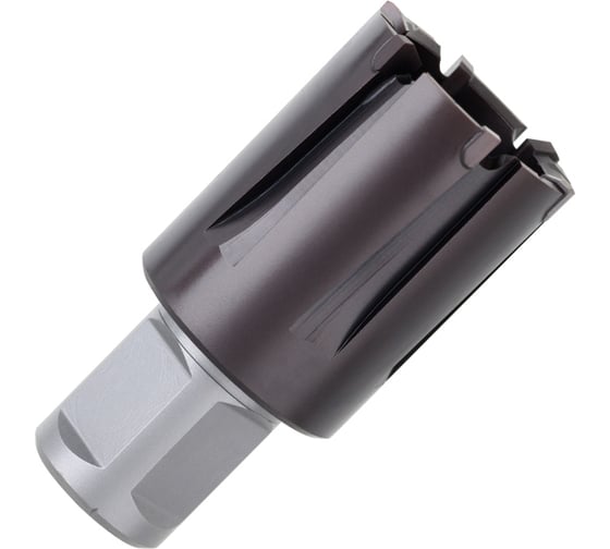 Изображение товара Сверло корончатое по металлу RAIL HM-TiAlN 36х25/63 мм, Weldon 19 мм (3/4'') D.BOR D-CDR-TIA-025-036-W