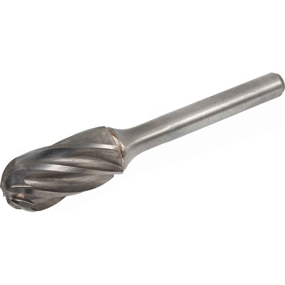 Изображение товара Бор-фреза форма С цилиндр со сферическим концом алюминий и пластик твердосплавная D.BOR