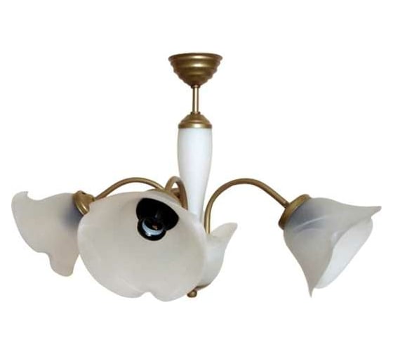 Изображение товара Светильник ЭЛЕТЕХ Минуэт НСБ 12-3x60 Люстра 3-х рожковая корпус бронзовый ГУ 1005403568