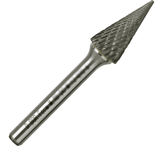 Изображение товара Бор-фреза форма M конус, DC, 10х20х65 мм, хв-к 6 мм D.BOR D-RB-DC-M-10-065-6