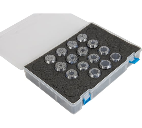 Изображение товара Набор цанг STANDARD ER40-SET-15, 15 предметов, 3-26 мм DeBever Machining Solutions DB-S-ER40SET15