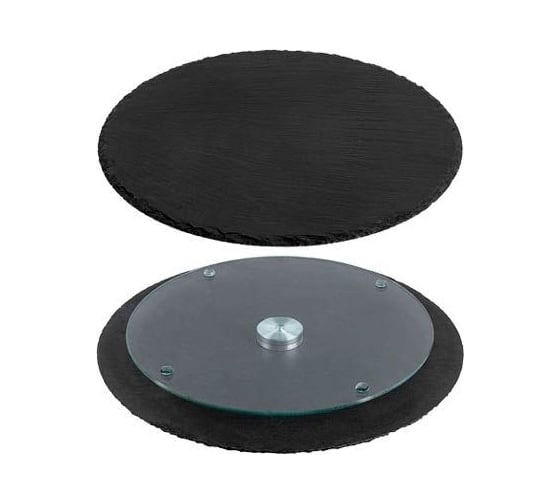 Изображение товара Вращающееся сервировочное блюдо для подачи PERFECTO LINEA 30 см сланец 28-325190