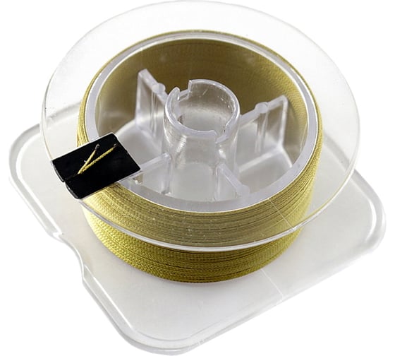 Изображение товара Кевларовая нить SOLARIS на катушке 0,4 мм х 50 м S6410