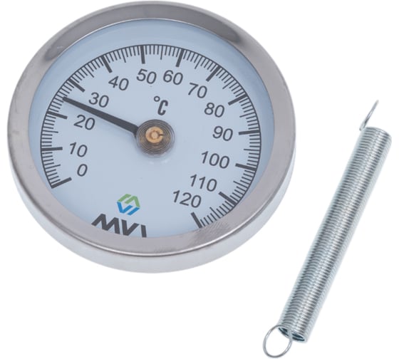 Изображение товара Аксиальный термометр MVI 0C-120C, D63 мм, накладной ATS.63120.52