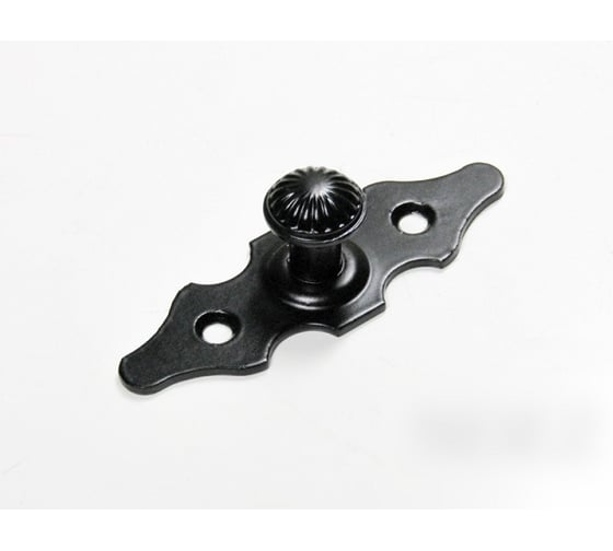 Изображение товара Мебельная ручка-кнопка STARFIX РМ-1 черная матовая SMP-23087-1