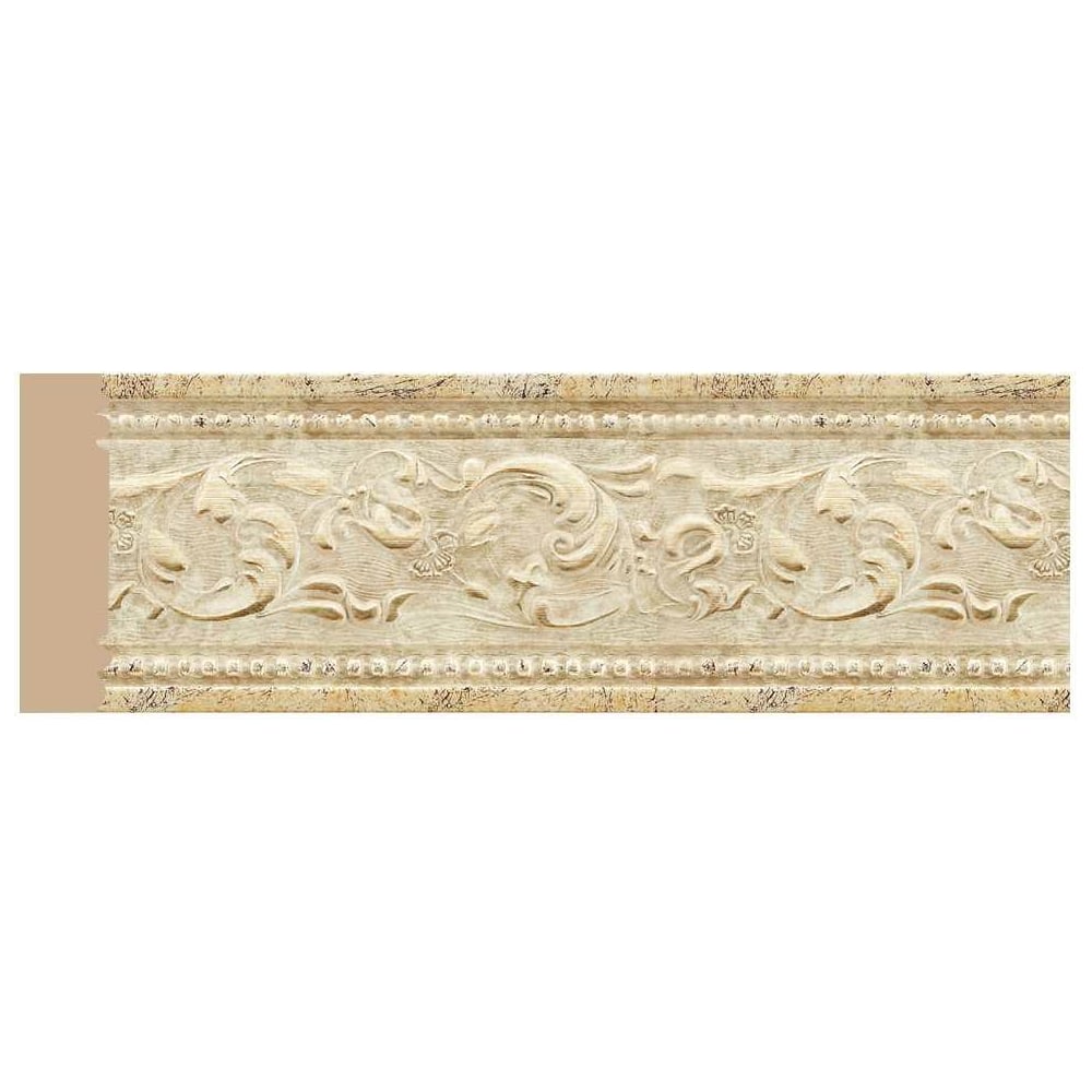 Изображение товара Молдинг Decomaster ДМ 51x11x2400 мм из полистирола для отделки интерьера и экстерьера