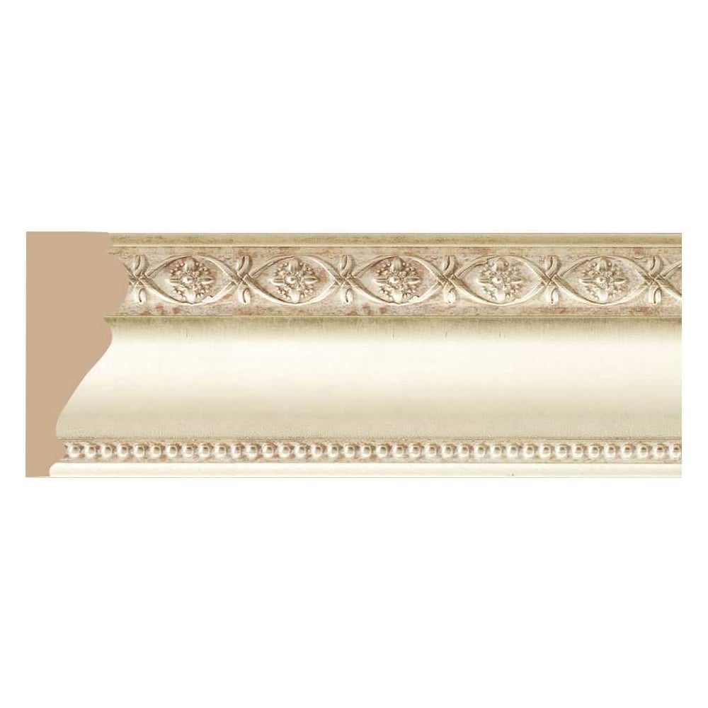 Изображение товара Молдинг Decomaster ДМ 60x22x2400 мм серебристый влагостойкий ударопрочный