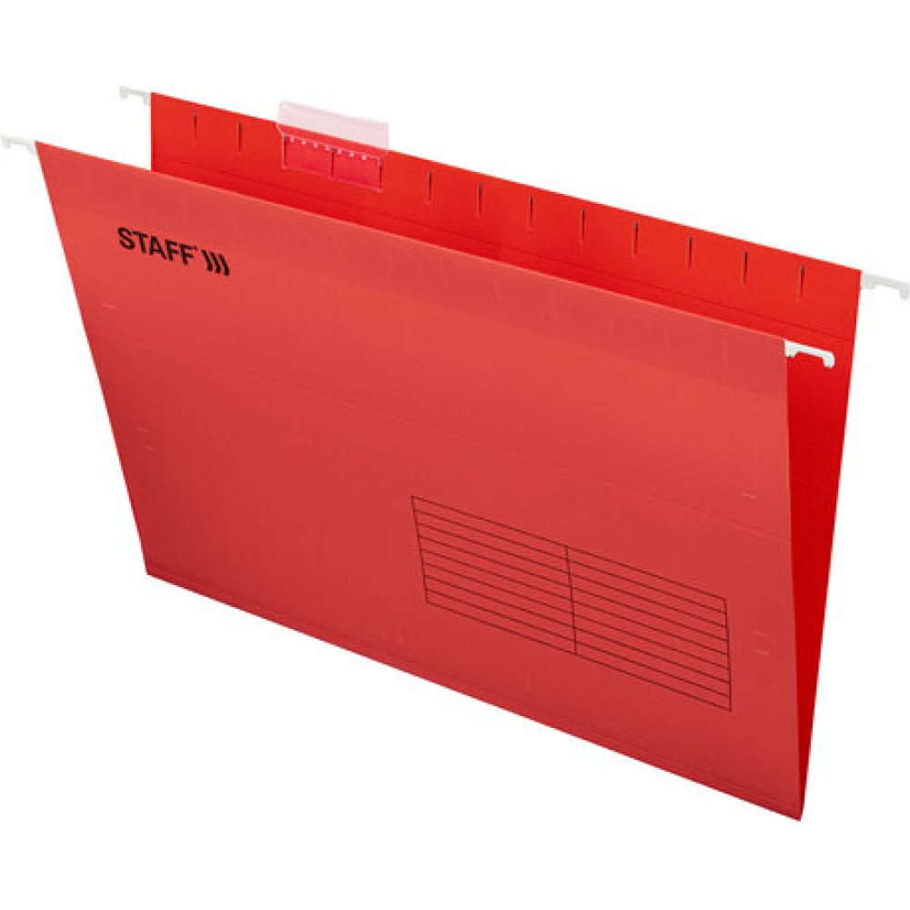 Подвесные папки Staff лист вспененного пвх 500x500x3 мм красный 0 25 м²