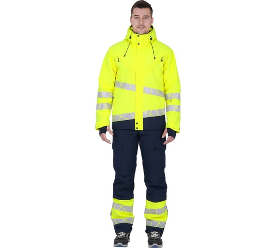 Изображение товара Мужская утепленная куртка iForm ACTIVЕ флуоресцентный желтый/синий Кур 021/96/170