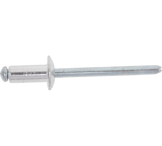 Изображение товара Заклепка вытяжная Ал/Ст 4,8х10 станд. бортик 500 шт. Fasty 01010004810AM