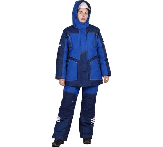 Изображение товара Женская зимняя куртка iForm ЭДВАНС синий/васильковый Кур 236/104/170