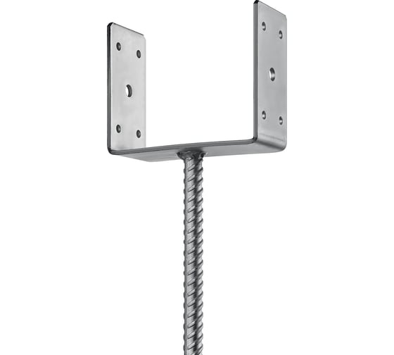 Изображение товара U-образное основание столба ЗУБР ОС-U 141x120x60 мм 310286-140