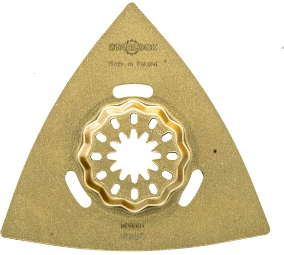 Изображение товара Твердосплавный треугольный рашпиль 80 мм для затирки шпаклевки MPS 3926-1