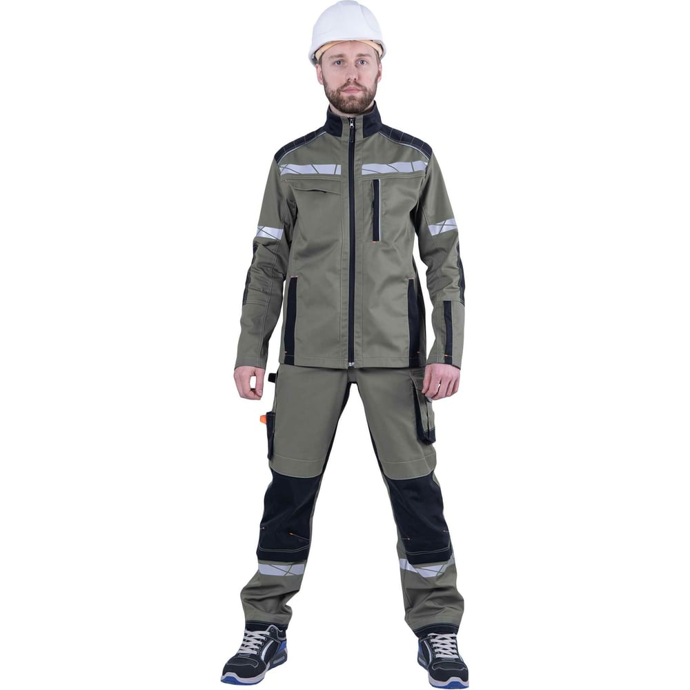 Изображение товара Летняя куртка iForm КОРПОРАЦИЯ для мужчин в хаки и черном цвете