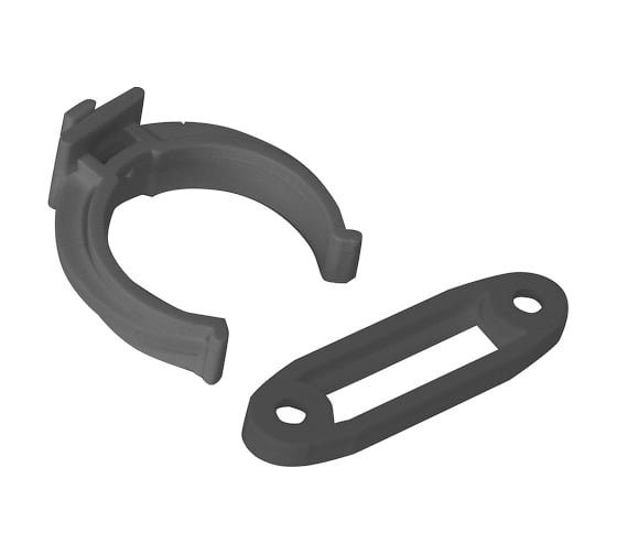 Изображение товара Универсальная клипса для кухонной опоры STARFIX черная 4 шт SMZ1-7095-4