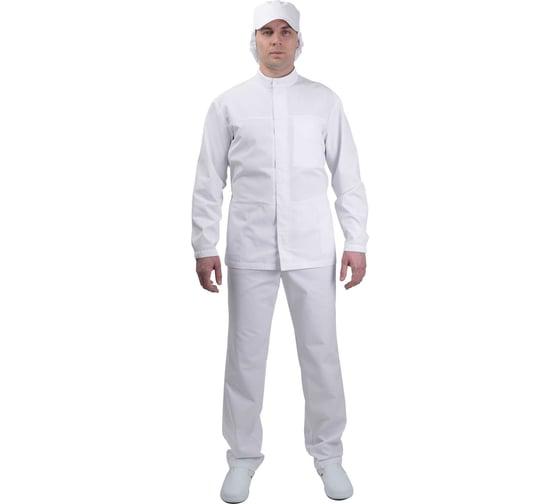 Изображение товара Куртка ГК Спецобъединение АПРЕЛЬ ХАССП белая Кур 684/88/170