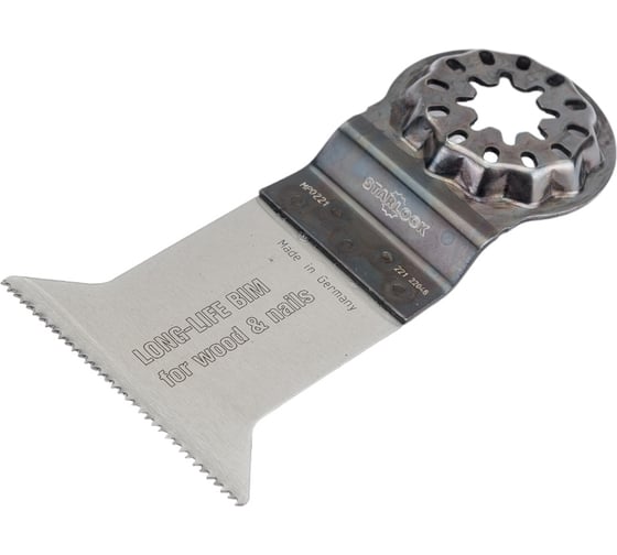 Изображение товара Полотно 50х50 мм для дерева, дерева с гвоздями, пластика, гипсокартона, разведенные зубья MPS 3906-1