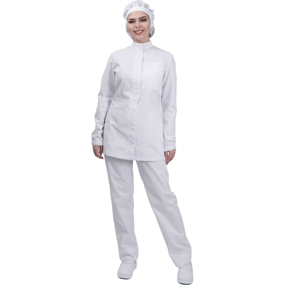 Изображение товара Брюки ГК Спецобъединение АПРЕЛИЯ ХАССП белые для женщин