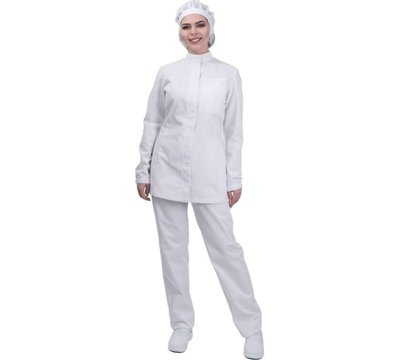 Изображение товара Брюки ГК Спецобъединение АПРЕЛИЯ ХАССП белые Брю 627/80/170