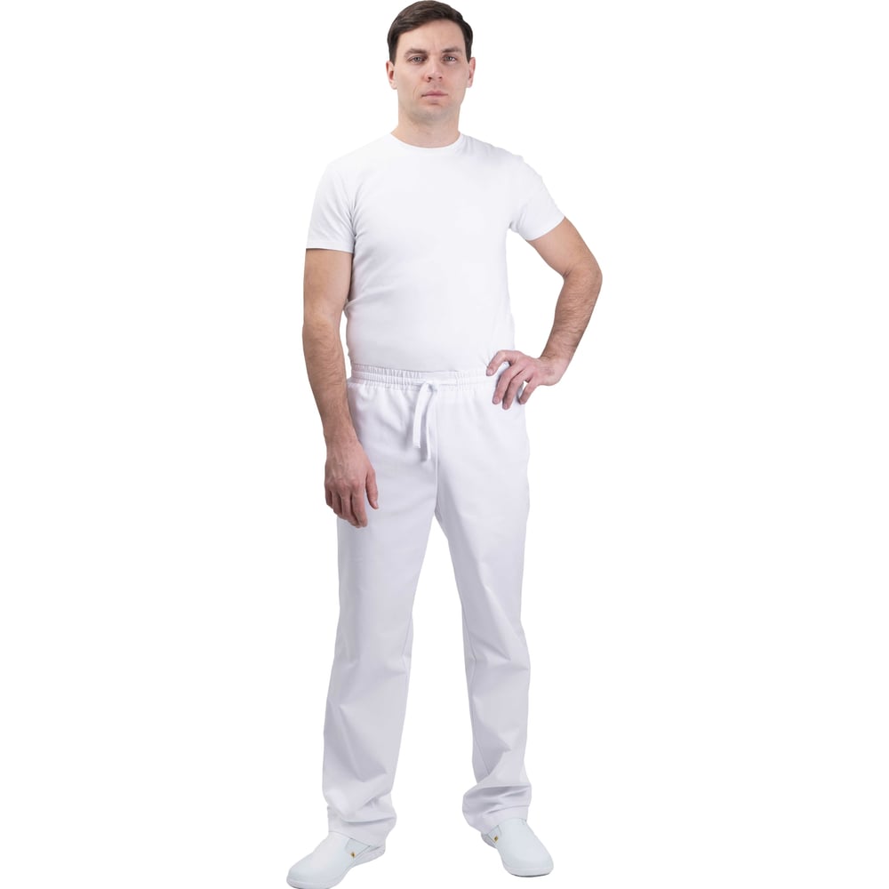 Брюки ГК Спецобъединение АПРЕЛЬ ХАССП белые Брю 615/88/170