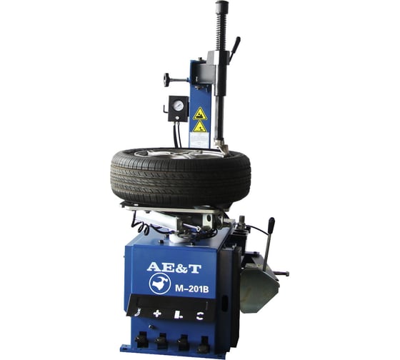 Изображение товара Шиномонтажный полуавтоматический станок с наддувом AE&T 220В M-201B