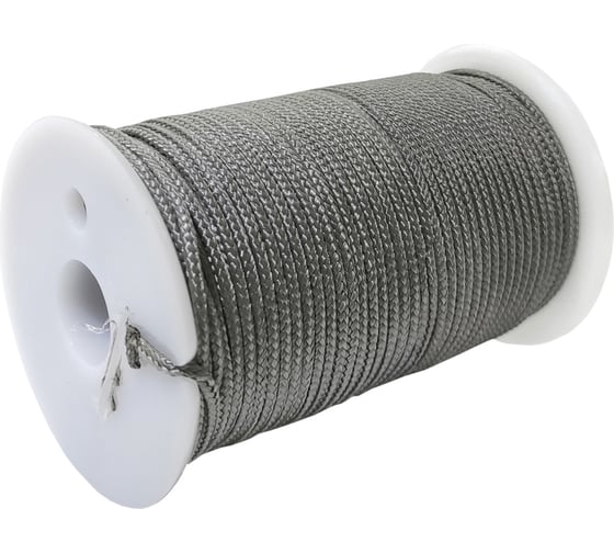 Изображение товара Полиамидный шнур SOLARIS на катушке 1,8 мм х 40 м, серый металлик S6302gray-metall