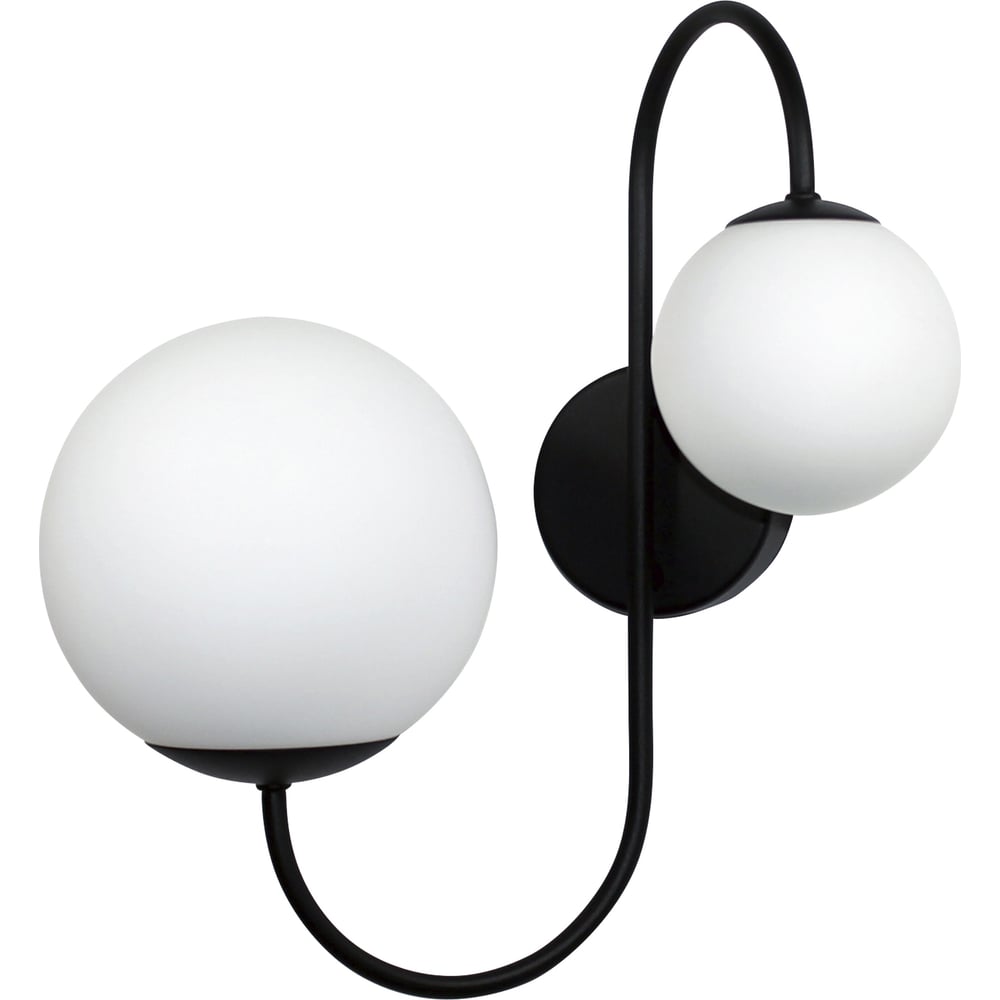 Изображение товара Настенный светильник ЭЛЕТЕХ Тефия 521 черный и белый современный дизайн