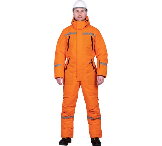 Изображение товара Зимний комбинезон ГК Спецобъединение ПИЛОТ флуоресцентный оранжевый Ком 016/96/170