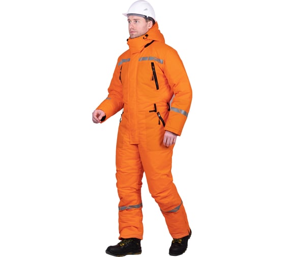 Изображение товара Зимний комбинезон ГК Спецобъединение ПИЛОТ флуоресцентный оранжевый Ком 016/96/182