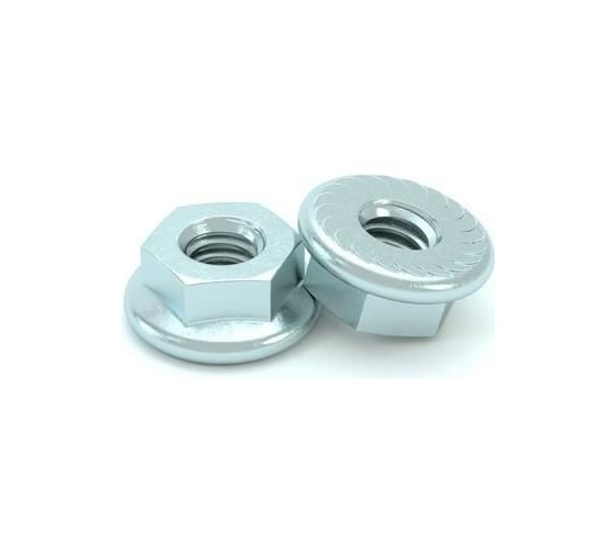 Изображение товара Гайка Система КМ специальная с фланцем М8 DIN 6923 упак. 150 шт LO0686 GS8