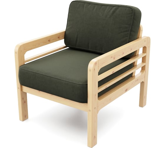 Изображение товара Кресло Arsko Бергер сосна/Atlanta Grass 80540734