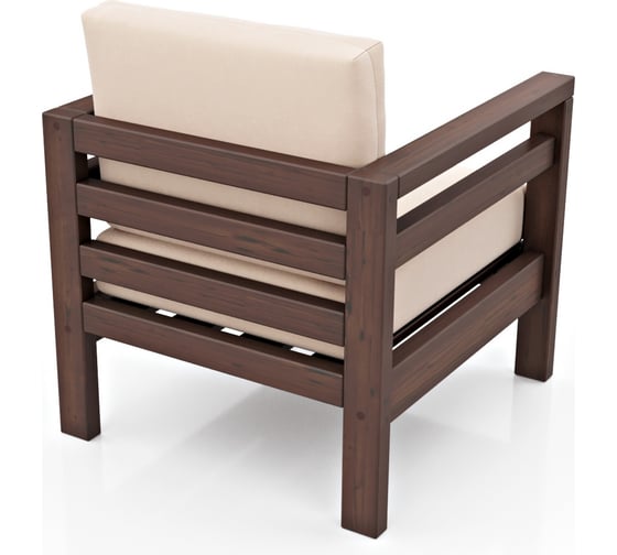 Изображение товара Кресло Arsko Домино орех/Atlanta Ivory 80540723