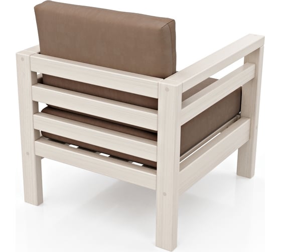 Изображение товара Кресло Arsko Домино беленый дуб/Atlanta Nut 80540721