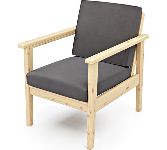 Изображение товара Кресло Arsko Лориан сосна/Ultra Grey 80540740