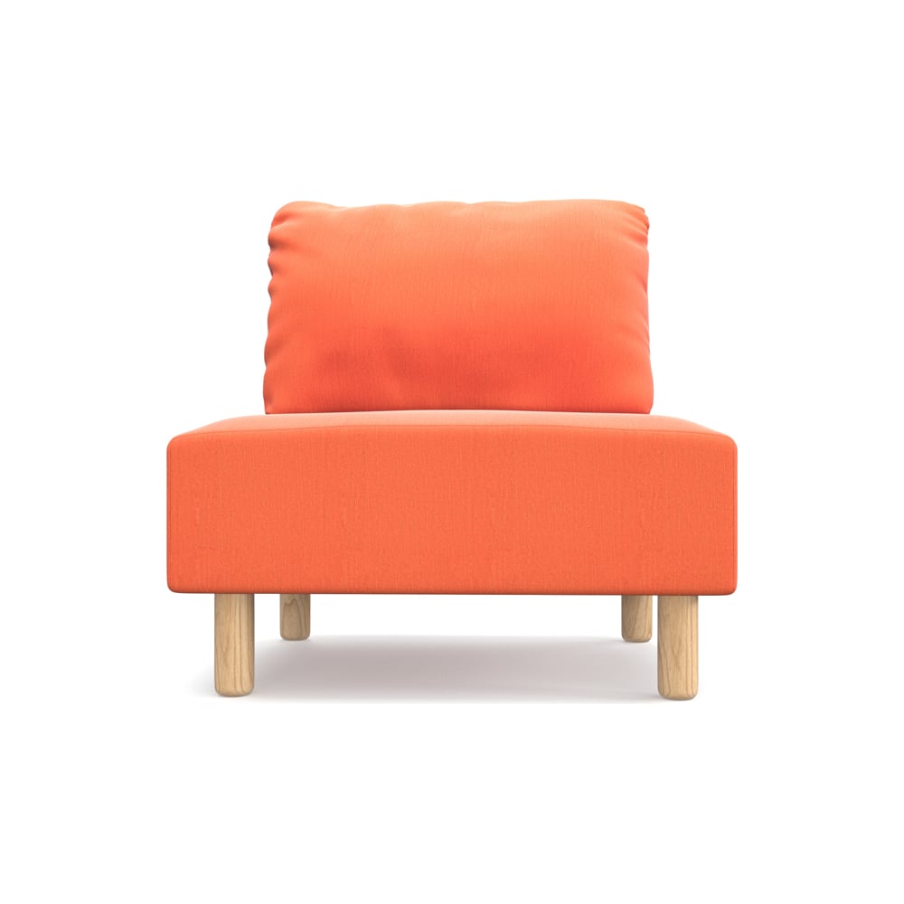 Кресло Arsko, цвет оранжевый