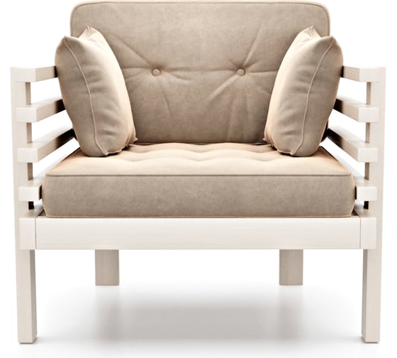 Изображение товара Кресло Arsko Стоун беленый дуб/Ultra Ivory 80424105