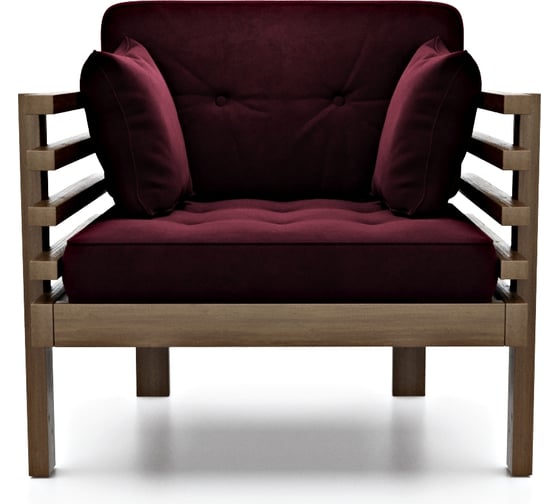 Изображение товара Кресло Arsko Стоун орех/Ultra Berry 80424106