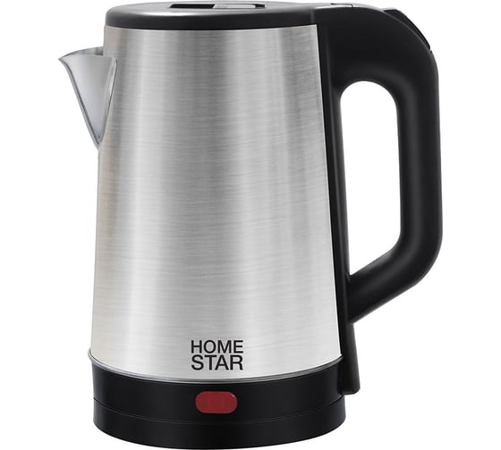 Изображение товара Чайник Homestar HS-1041 1.8 л стальной, черный 105220