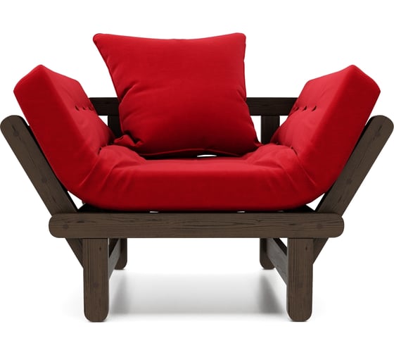 Изображение товара Кресло Arsko Сламбер венге/Atlanta Red 80540703