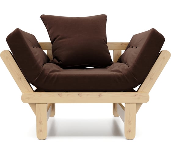 Изображение товара Кресло Arsko Сламбер сосна/Atlanta Coffee 80540698