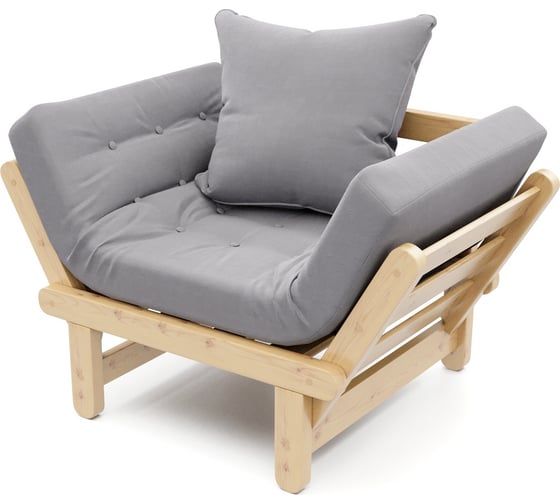 Изображение товара Кресло Arsko Сламбер сосна/Atlanta Grey 80540699