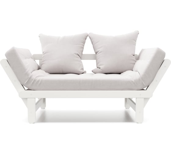 Изображение товара Кушетка Arsko Сламбер белая эмаль/Atlanta Ash 80543086