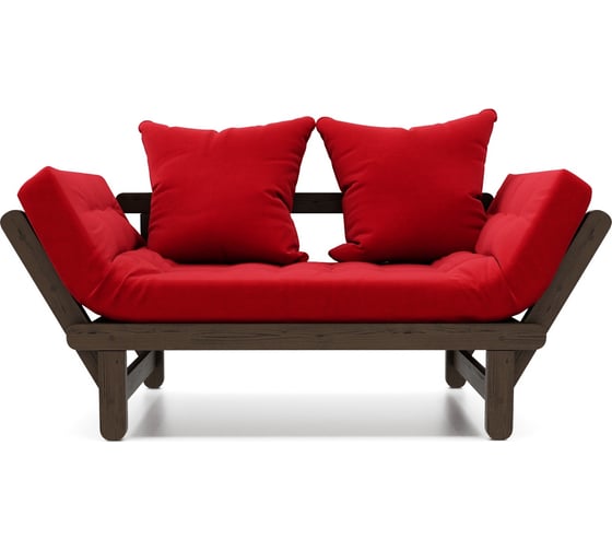 Изображение товара Кушетка Arsko Сламбер венге/Atlanta Red 80543082