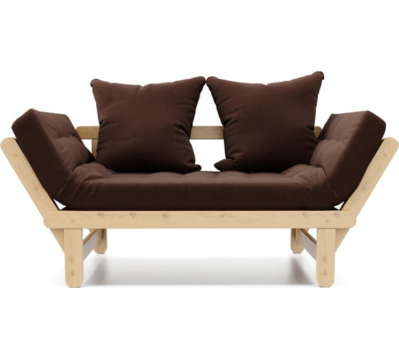 Изображение товара Кушетка Arsko Сламбер сосна/Atlanta Coffee 80543081