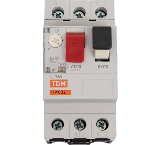 Изображение товара Пускатель TDM ELECTRIC ПРК32-10 SQ0212-0010