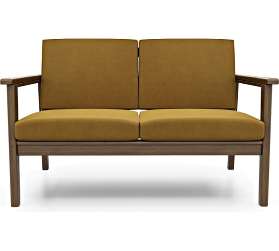 Изображение товара Диван Arsko Лориан М орех/Ultra Mustard 80543030