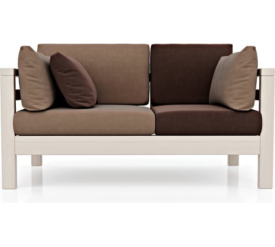 Изображение товара Диван Arsko Домино М беленый дуб/Atlanta Nut/Atlanta Coffee 80542993